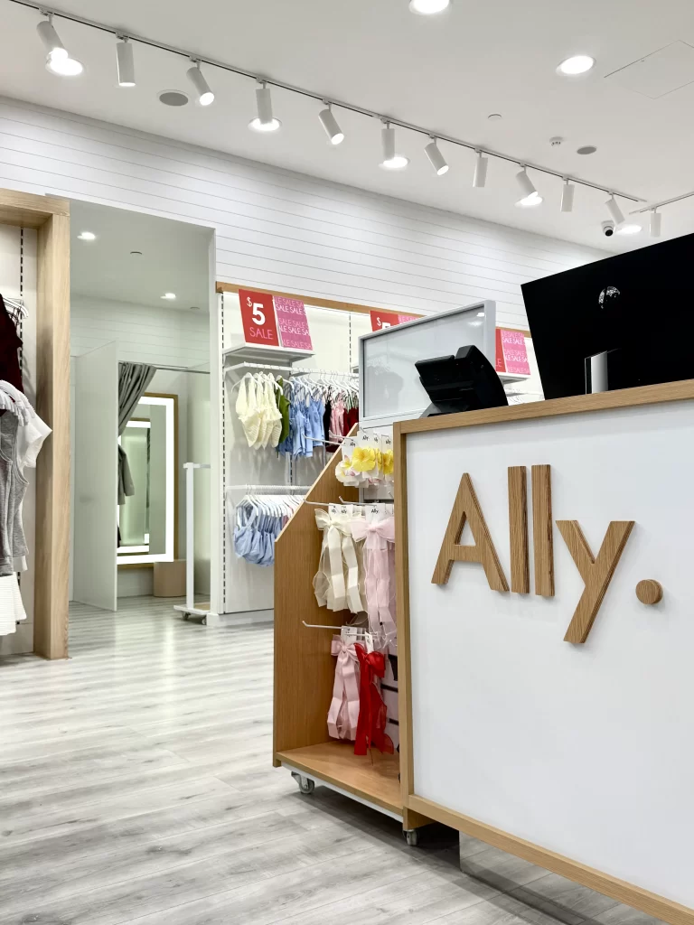 Ally Fashion Ellenbrook Central | Retail Fit-Out by Alldin | Perth Commercial Shopfitters