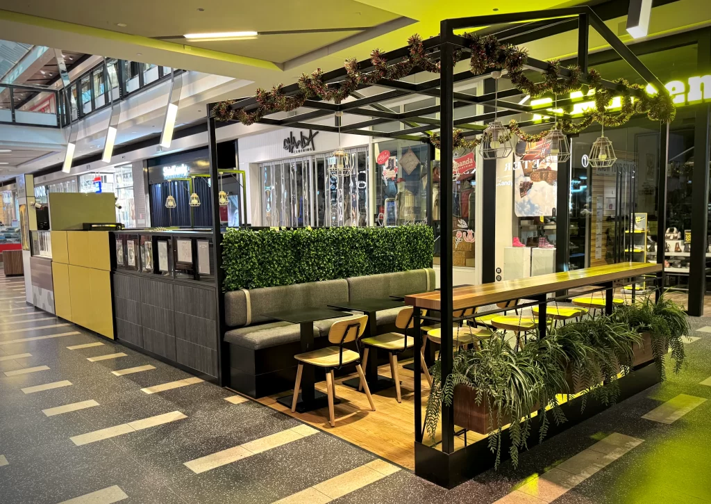 Bee Fluffy kiosk before refurbishment at Lakeside Joondalup