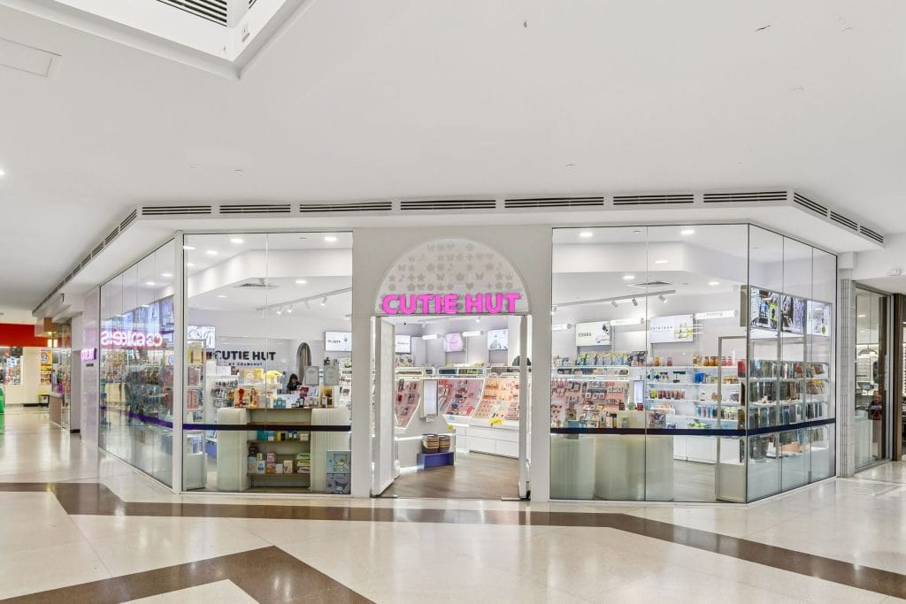 cutiehut commercial fitout by alldin