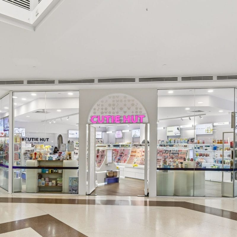 cutiehut commercial fitout by alldin