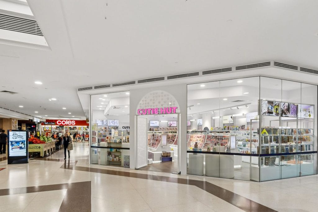 cutiehut commercial fitout by alldin