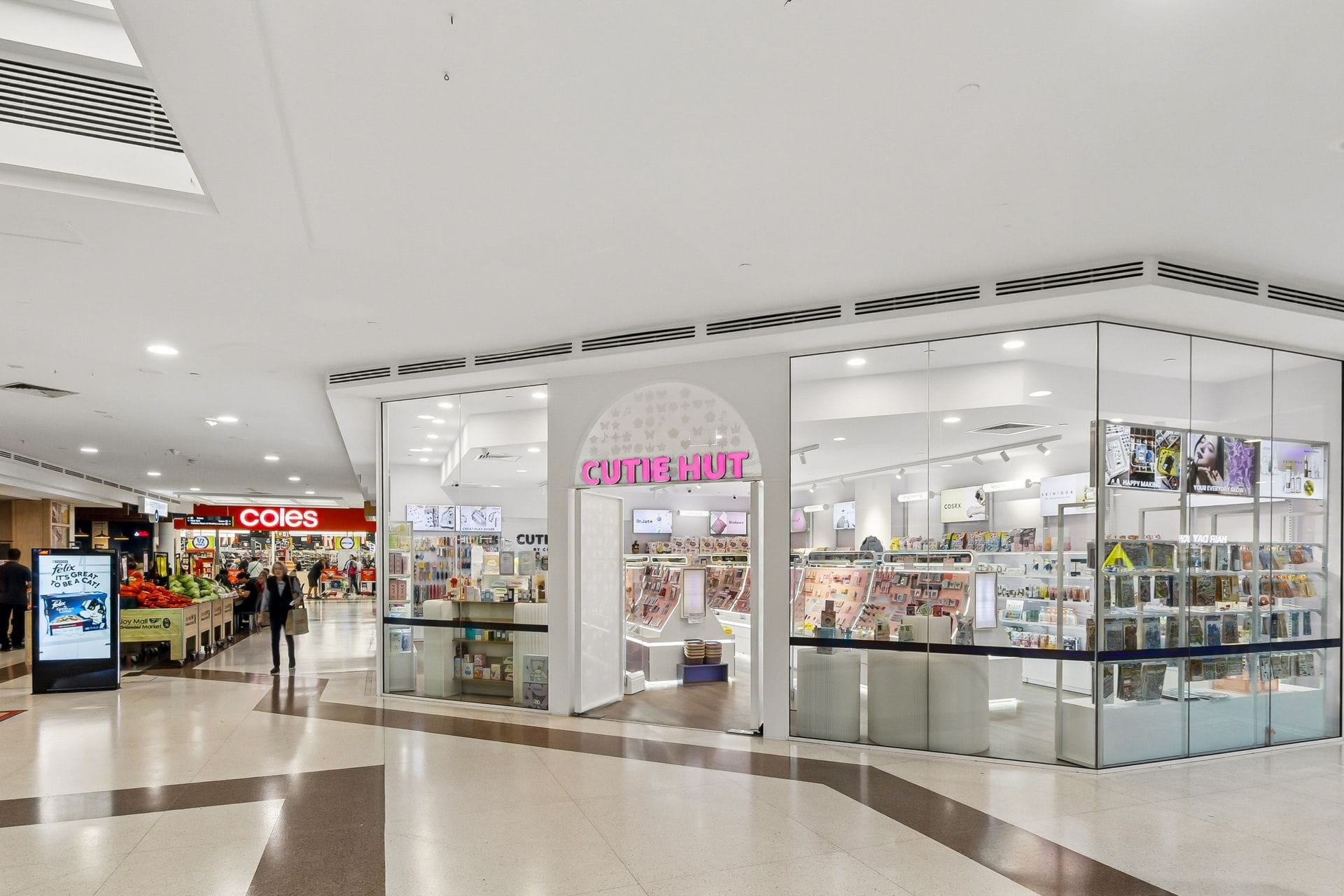 cutiehut commercial fitout by alldin