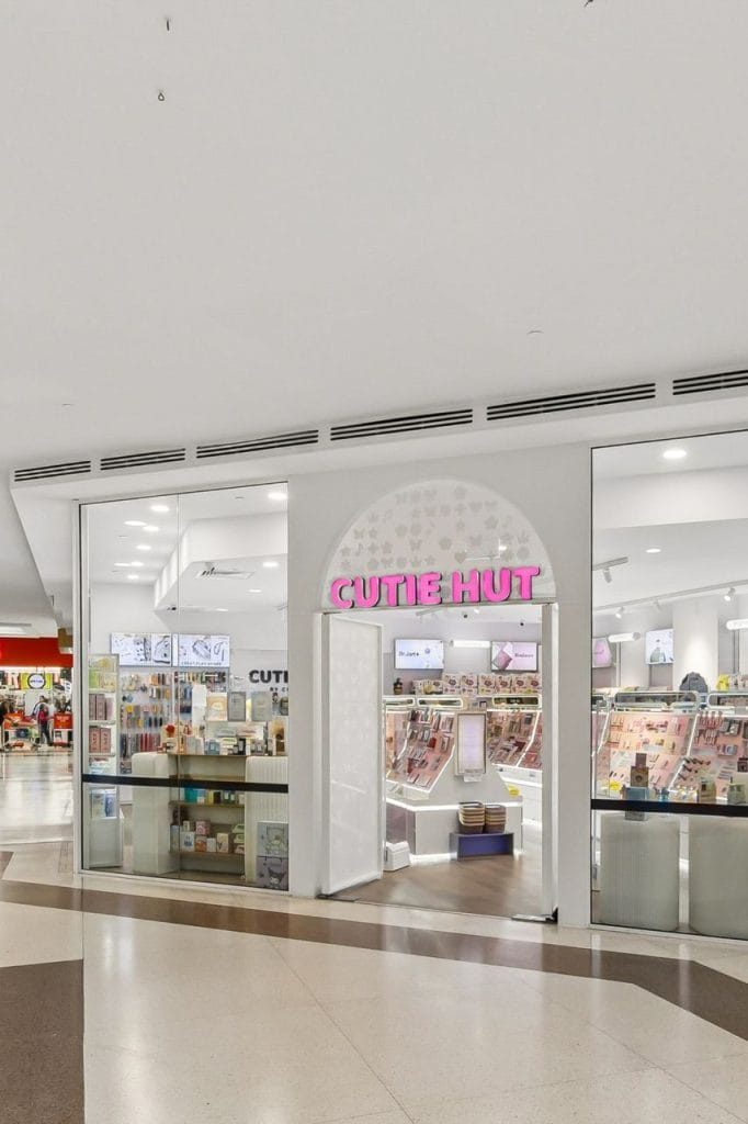 cutiehut commercial fitout by alldin