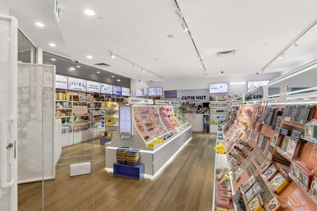 cutiehut commercial fitout by alldin