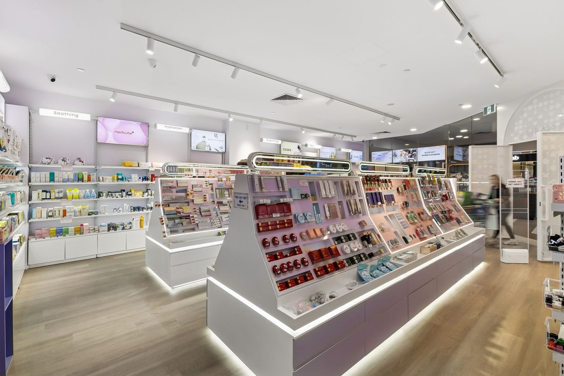 cutiehut commercial fitout by alldin