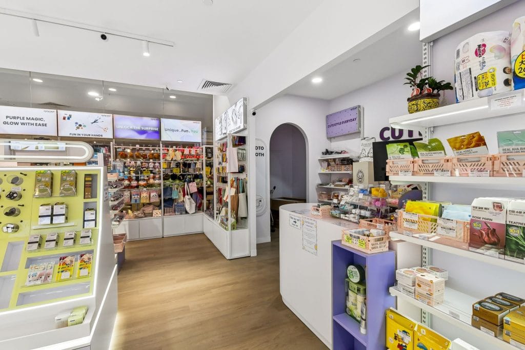 cutiehut commercial fitout by alldin